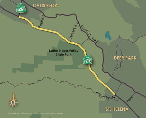 St Helena Map